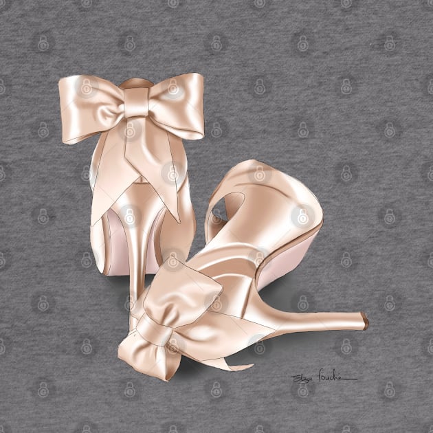 Wedding Shoes by elzafoucheartist